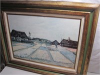 Fields of Tulips by Vincent Van Gogh Print