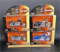 1:18 Scale Harley Davidson Motorcycles
