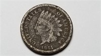 1861 Indian Head Cent Penny