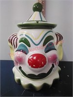 Sierra Vista Ceramic Clown Cookie Jar
