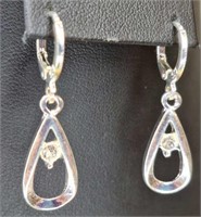 925 stamped earrings