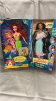 Ariel and Pocahontas Dolls in box