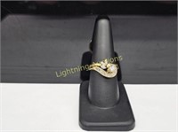 14K YELLOW GOLD DIAMOND WEDDING SET