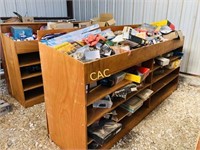 Wooden Shelf FULL of Parts