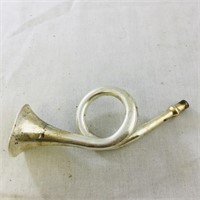 Vintage Xmas Trumpet Ornament