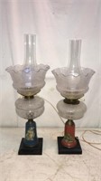 2 Electric Oil Lamps T5F