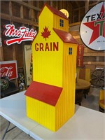 Store display 45" tall grain elevator