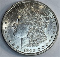 1880 s BU Grade Prooflike Morgan Silver Dollar