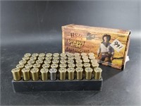50 Round box with 49 rounds of HSM .44 Special 240