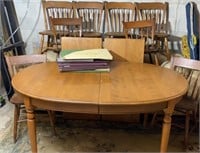 Ethan Allen Oval Dining Table