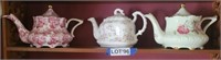 (3) China Teapots