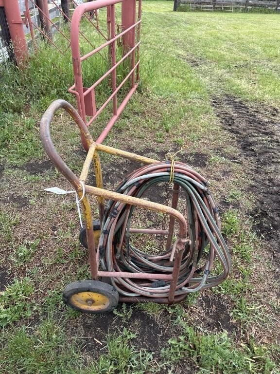 Acetylene Cart & Hose