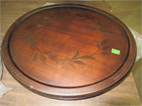 Wooden Lazy Susan AS IS