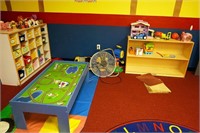 Group of Nursery School Tables, Chairs, Fixtures &