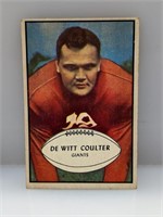 1953 Bowman #64 De Witt Coulter "New York Giants"