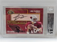 2000 Jake Plummer Donruss Pref Sign Auto Bgs 8.5