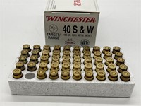 Partial Box 49 Rounds of Winchester 40 S & W
