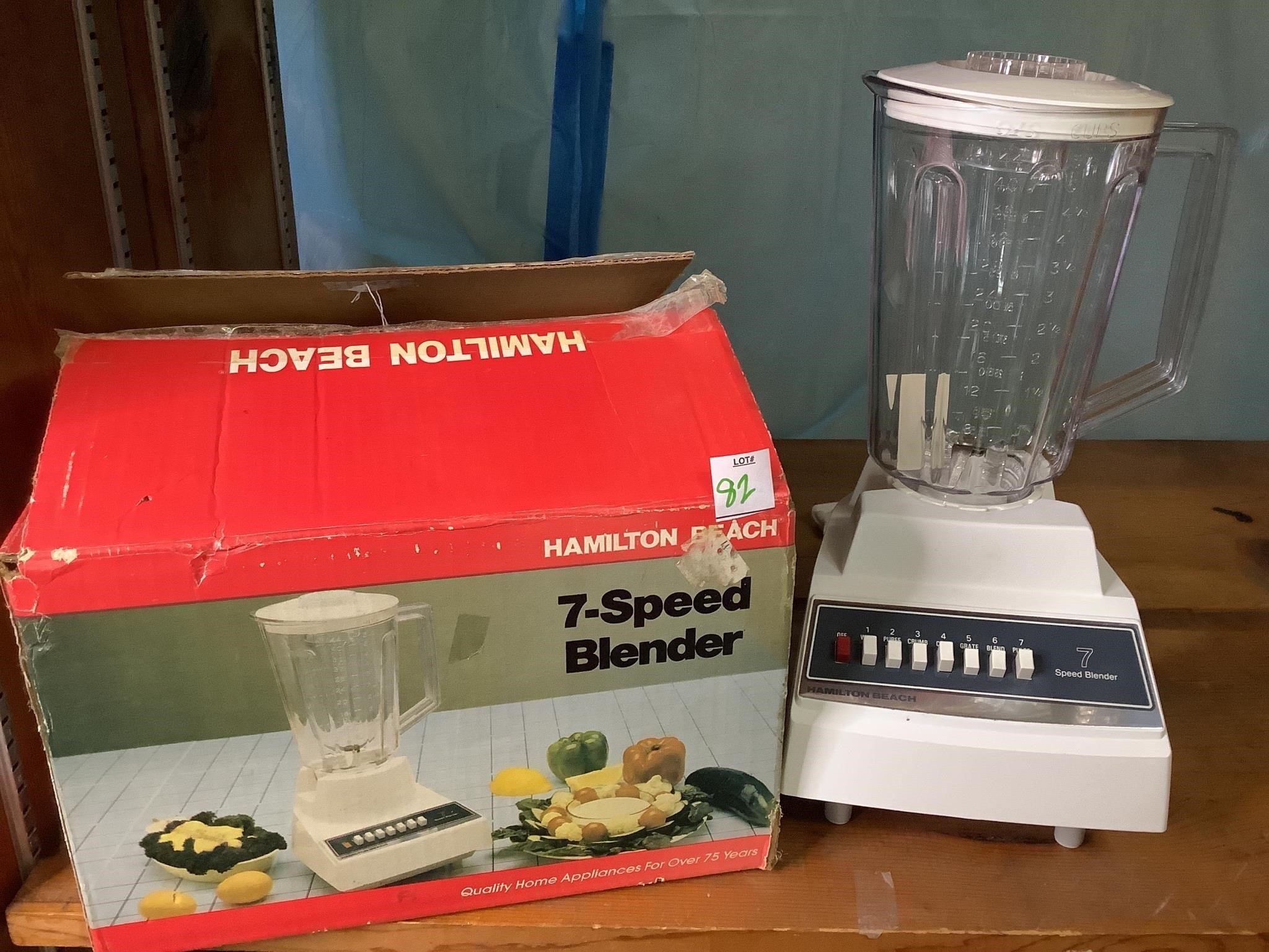 Hamilton Beach 7 Speed Blender