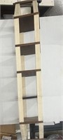 Wooden Hanging Collapsing Shelf