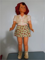 Retro Plastic Girl Doll