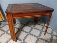 Vintage Wood Side Table