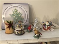 Christmas decor & serving pieces