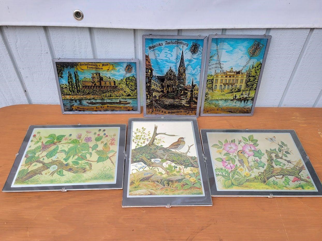 (6) Assorted Vintage Wall Art