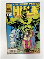 Autograph COA Hulk Comics