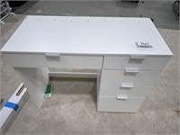 White Vanity 5 drawers (no Mirror)