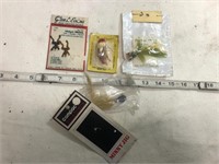 Minnie popper lures & others