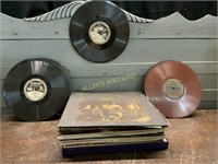 22 ALBUMS INCLUDING VICTROLA  AND EDISON RECORDS
