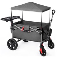 $340  EVER ADVANCED Foldable Wagon for Kids  Black