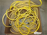 YELLOW OUTDOOR HEAVY DUTY EXTENSION CORDS