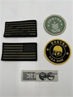 Lot of 5 Military Patches