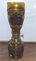 8.5" 1970s Oil Lamp