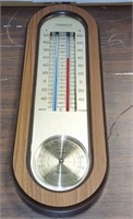 Vintage Springfield Thermometer & Humidity Gauge