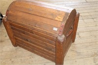 Wooden Domed Toy Box