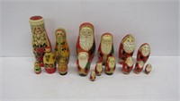 Nesting Dolls Santas