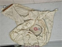 Antique table cloth