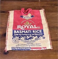 Royal Basmati Rice Bag Zippered Tote