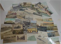 Large Lot of Vintage Michigan City Post Cards