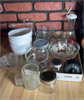 MIXING BOWLS & GLASS STORAGE CONTAINERS