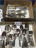 SILVER PLATED FLATWARE
