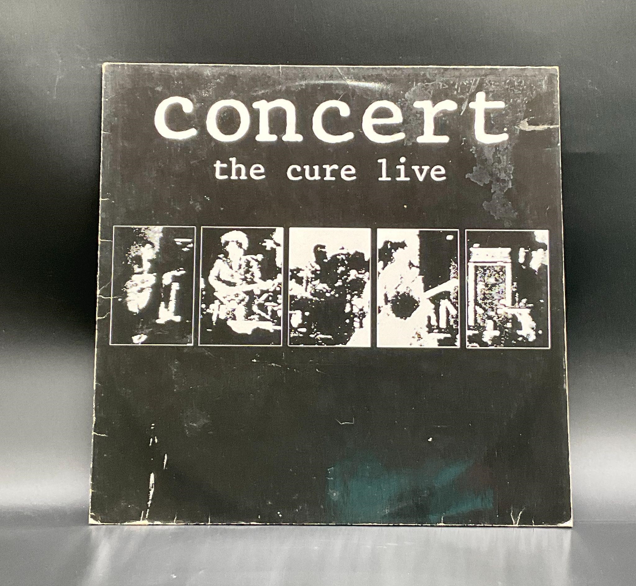 The Cure "Concert (The Cure Live)" New Wave LP