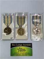 3 Armed Forces Reserved Medals