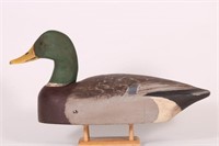 Mallard Drake Duck Decoy by Bob Snow, Walts