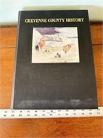 Cheyenne County Nebraska history 1986 hardcover