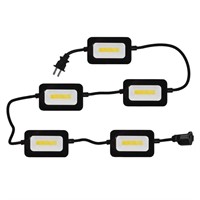 5 Ft. 5000lm 5-Head Linkable LED Light 2-Pack