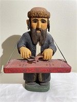 Hand Carved Rabi Statue