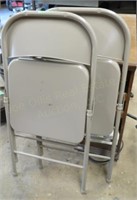 2 Metal Folding Chairs
